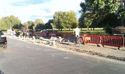 Water Street / Fen Road Works September 2016