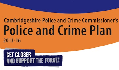 Cambridgeshire Police and Crime Plan Cover