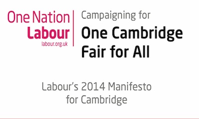 Cambridge Labour Manifesto 2014