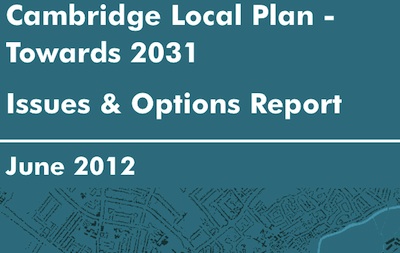 Cambridge Local Plan Issues and Options Document.