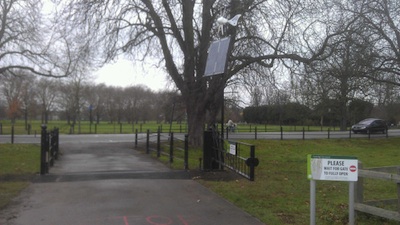 Cllr Cantrill's Windmill and Gate on Midsummer Common