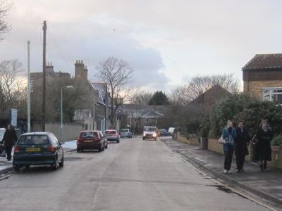 Cars often park illegally on Church Street in Chesterton. As part of a scheme to make the road more attractive to cyclists Cllr Clare Blair wants parking formally permitted.
