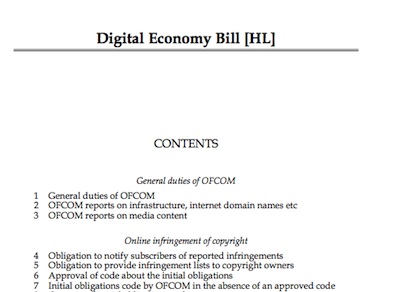 Digital Economy Bill