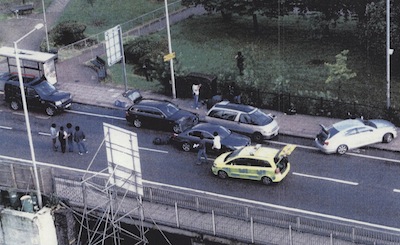 Photo of the scene of the shooting of Mark Duggan 