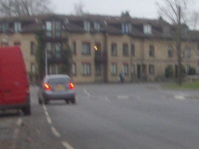 Drivers who swerve into the cycle lane pose a danger to cyclists.  