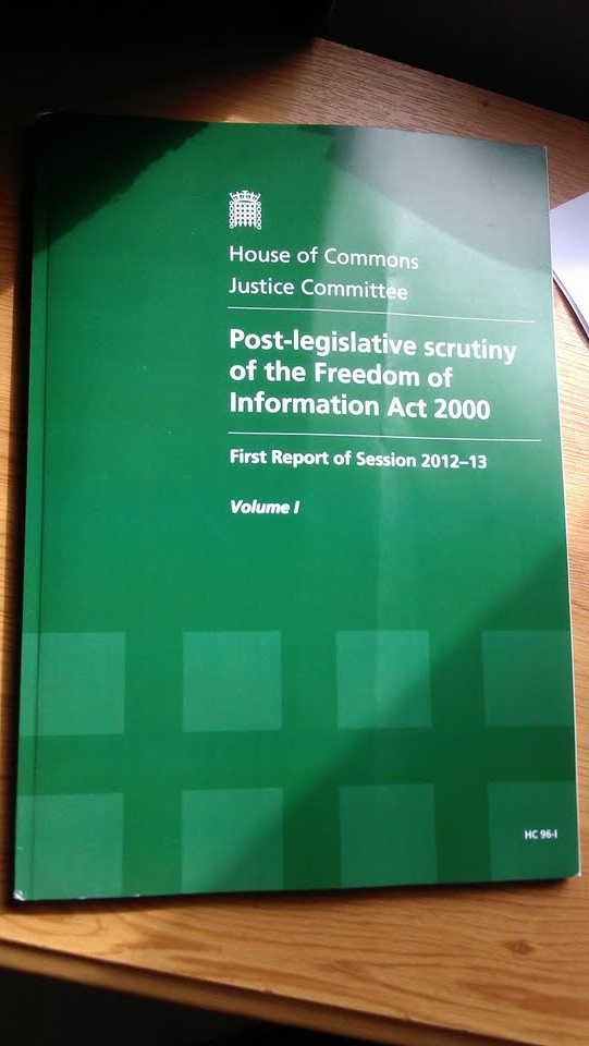 Photo of book sized report