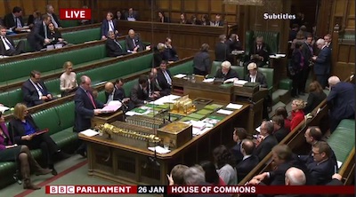 fracking-debate House of Commons - 26 January 2015