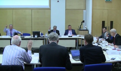 Professor Slater of Cambridge University Voting To Continue Investigating a Bus only Slip from the M11, 3 March 2016