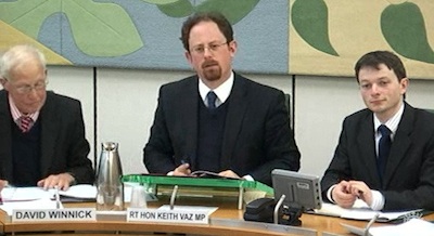 MP Julian Huppert Chairing the Home Affairs Select Committee