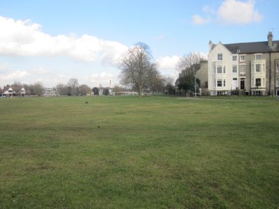 A rather empty Midsummer Common - Calm before the storm?