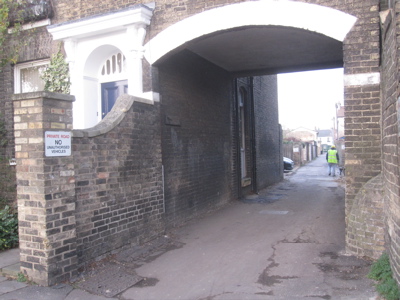 All Elected Representatives in West/Central Cambridge Want a Streetlight Under This Archway on Mud Lane, Yet The County Council Refuse to Fund The Electricity. 