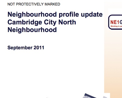 North Cambridge Neighbourhood Profile September 2011