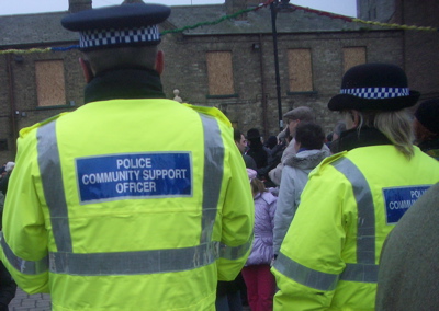 Cambridgeshire Police PCSOs in Whittlesea
