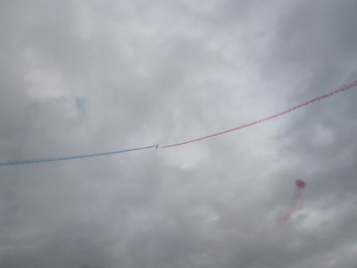 Red Arrows at the Duxford Airshow 2009