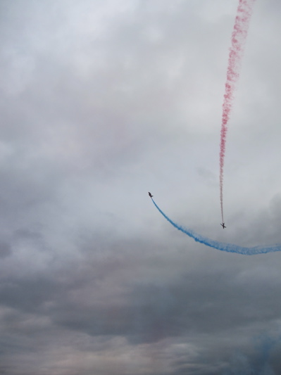 Red Arrows at the Duxford Airshow 2009