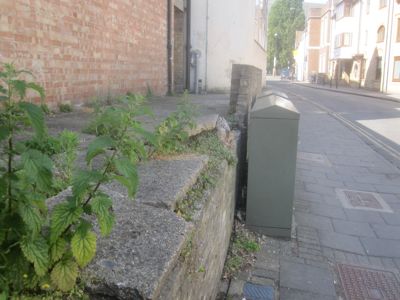 Cambridge City Councillors have given up trying to sort out this wall