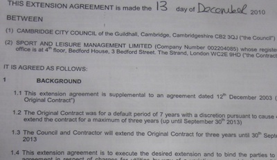 SLM Contract Extension Document