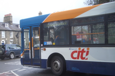 Citi 2 Bus to Addenbrooke's in Cambridge
