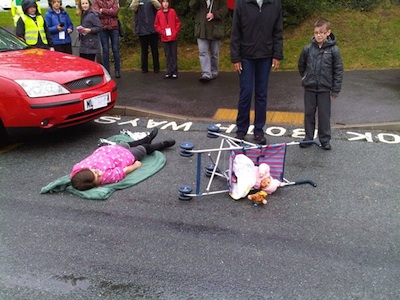 Lincolnshire Police Staged Incident at a School