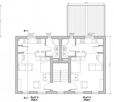 Plans for Small Flats in Cambridge