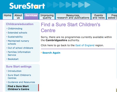 Surestart Screenshot