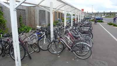 Cycle Parking at Newmarket Road Tesco, Cambridge