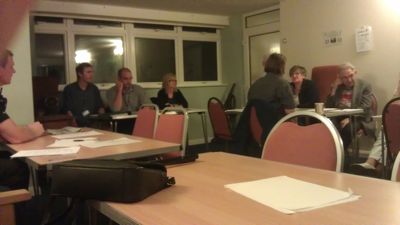 Management of the 222 Victoria Road Hostel at the 12th October 2011 Triangle Meeting