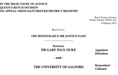 Screenshot of linked judgement