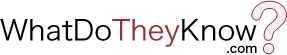 WhatDoTheyKnow.com mySociety's Freedom of Information Website - Logo