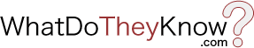 WhatDoTheyKnow Logo